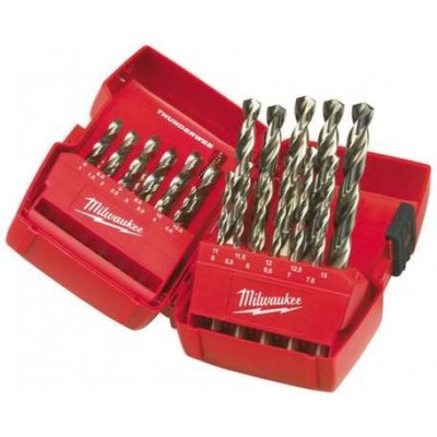 Milwaukee 4932352376 Sada 25 ks vrtáků THUNDERWEB HSS-G Milwaukee (1-13 mm) – Hledejceny.cz