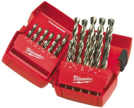 Milwaukee 4932352376 Sada 25 ks vrtáků THUNDERWEB HSS-G Milwaukee (1-13 mm)