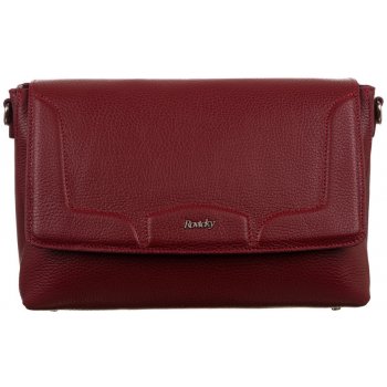 Rovicky VÍNOVÁ kožená crossbody kabelka TWR-141 RED