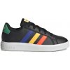 Dětské tenisky adidas Grand Court 2.0 core black/lucid blue/court green