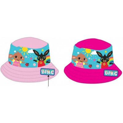 Dívčí klobouček Králíček Bing 771 999 světle růžová