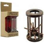 Hlavolam ježek v kleci kov 4,5 x 7,9 cm v krabičce – Zboží Dáma