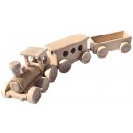 Bigjigs Osobní vlak + 2 koleje – Zboží Dáma