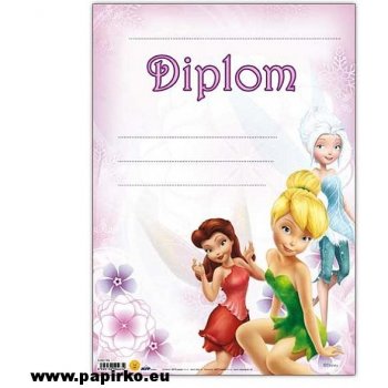 MFP paper Dětský diplom A4 MFP DIP04-Y04 Disney Fairies