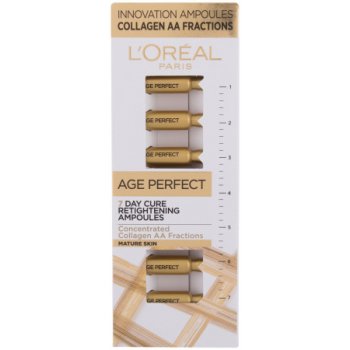 L'Oréal Paris Age Perfect 7denní péče pro zralou pleť ampule 7x1 ml