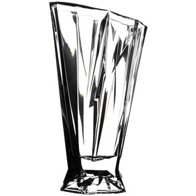 Crystalite Bohemia Skleněná váza Angle 360 mm – Zboží Dáma