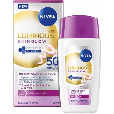 Nivea Tónovací krém SPF 50+ 40 ml – Zboží Mobilmania