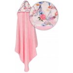 BabyMatex osuška s kapucí Maxi růžová 100x100 cm – Zboží Dáma