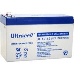 Ultracell UL12-12 F1 12V - 12Ah VRLA-AGM – Zbozi.Blesk.cz