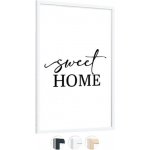 edihome, Rám 50x70, Dřevěný, Akrylová laminace, Nástěnná, Dekorace do obývacího pokoje, na puzzle, – Hledejceny.cz