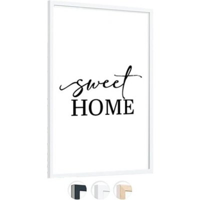 edihome, Rám 50x70, Dřevěný, Akrylová laminace, Nástěnná, Dekorace do obývacího pokoje, na puzzle, – Hledejceny.cz