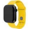 Řemínek k chytrým hodinkám FIXED Silicone Sporty Strap pro Apple Watch 38/40/41mm, žlutý FIXSST2-436-YL