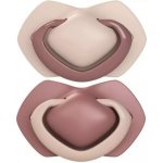 Canpol babies A set symetrických silikon Pure Color 22/644_PIN růžová – Zbozi.Blesk.cz