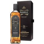 Bushmills Single Malt 21y 40% 0,7 l (kazeta) – Zboží Dáma