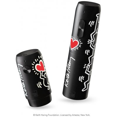 Elektrická sada na víno Keith Haring Vacu Vin - USB, včetně Li-ion baterie – Hledejceny.cz