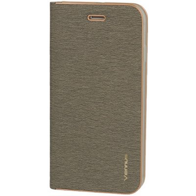 Pouzdro Vennus book soft Apple iPhone 7 Plus/8 Plus Šedé – Zboží Mobilmania