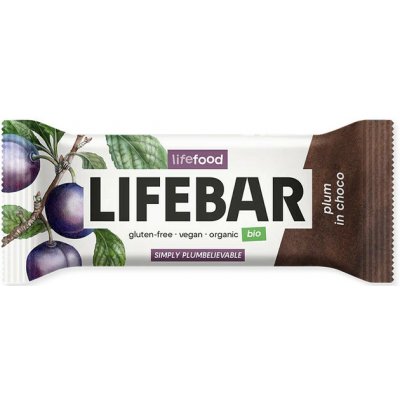 Lifefood Lifebar inchoco švestka RAW 40 g – Hledejceny.cz