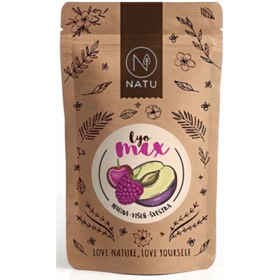 Natu Lyo Mix malina/višeň 35 g