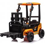 Mamido elektrický vysokozdvižný vozík JCB žlutá – Sleviste.cz