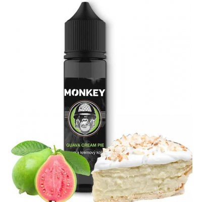 Monkey liquid Guava Creme Pie Shake & Vape 10 ml – Hledejceny.cz