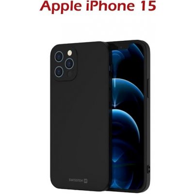 Pouzdro Swissten Soft Joy Apple iPhone 15 černé