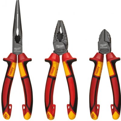 Milwaukee 4932464575 Sada kleští VDE (3 ks) – Zboží Dáma