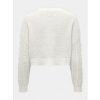 Dámský svetr a pulovr ONLY Svetr Malena 15309262 Bílá