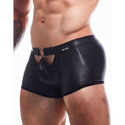 Peekaboo pánské mini kalhoty s kroužkem Černé – Zboží Mobilmania