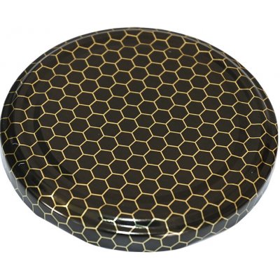 Alians-dn Víčko TO 82 zlatý plást černé pozadí Od 1 ks: 1 ks – Zboží Dáma