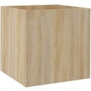vidaXL Truhlík dub sonoma 40 x 40 x 40 cm kompozitní dřevo