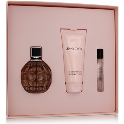 Jimmy Choo pro ženy EDP 100 ml + tělové mléko 100 ml + EDP 7,5 ml dárková sada