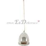 Esschert Design Krmítko "Best for Birds" závěs patina 19 x 19 x 22 cm – Hledejceny.cz