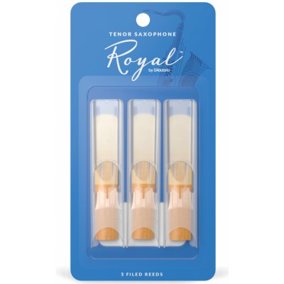 D'Addario Rico Royal Tenor Sax Reeds Strength 5 10 Box – Zboží Mobilmania