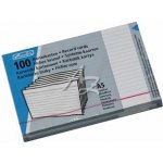 Herlitz Herlitz 01150507 náhradní karty do kartotéky 100 ks A5 30133 – Zboží Dáma