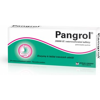 PANGROL POR 20000IU TBL ENT 20 II