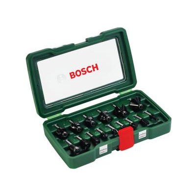 Bosch 2607019469 15dílná sada fréz TC (8mm stopka)