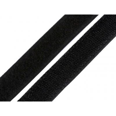 Prima-obchod Suchý zip háček + plyš šíře 20 mm PES, barva 2 černá – Hledejceny.cz