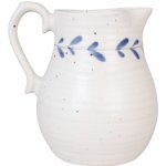 Strömshaga Kameninový džbán Viola Leaf Blue 1,75 l, modrá barva, bílá barva, keramika – Zbozi.Blesk.cz
