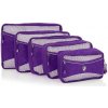 Obal na oděv a obuv Heys Eco Packing Cube 5pc Set II Purple