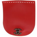 Koženková klopa červená – Zboží Dáma