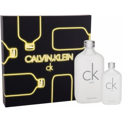Calvin Klein CK One EDT 200 ml + EDT 50 ml dárková sada – Zbozi.Blesk.cz