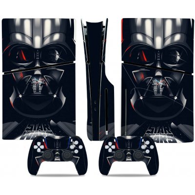 Polep na konzoli - PS5 SLIM diskovou verzi - Darth Vader, TN-P5SDisc-0099 – Zboží Mobilmania
