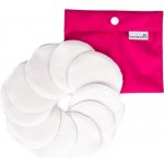 Bamboolik Pratelné odličovací tamponky z biobavlny 10 ks + pytlík Mini Malinový – Zbozi.Blesk.cz