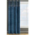 HOTOVÝ ZÁVĚS DESIGN91 SUZI 140X250 CM MODRÁ NÁMOŘNÍCKA – Hledejceny.cz