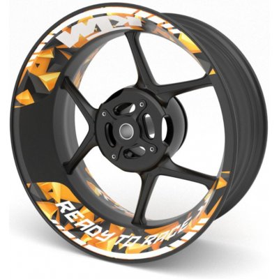 M-Style dvoudílné polepy na kola KTM | Zboží Auto
