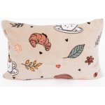 MKLuzkoviny.cz mikroplyš Podzimní káva 40 x 60 cm – Zboží Dáma