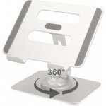 NEDIS stojan na tablet/ univerzální/ Full Motion/ natočení 360 °/ hliník/ stříbrný – Sleviste.cz