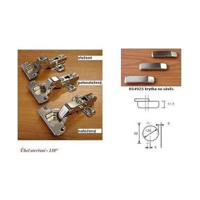 závěs nábytkový GS-C vložený (10ks) 523955 – Hledejceny.cz