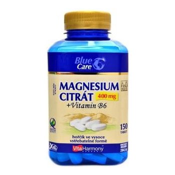 Vita Harmony Magnesium Citrát 400 mg + Vitamín B6 150 tablet