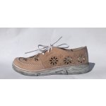 Kacper 2-6473 kožené polobotky světle růžová pink – Sleviste.cz